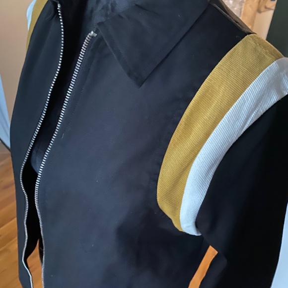 Very Rare brand NEW without tags Valfré Anxiety Levels black Bowler Jacket Sz S - Picture 13 of 16